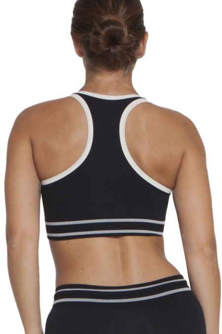 Reggiseno Active Emana Nero/Panna