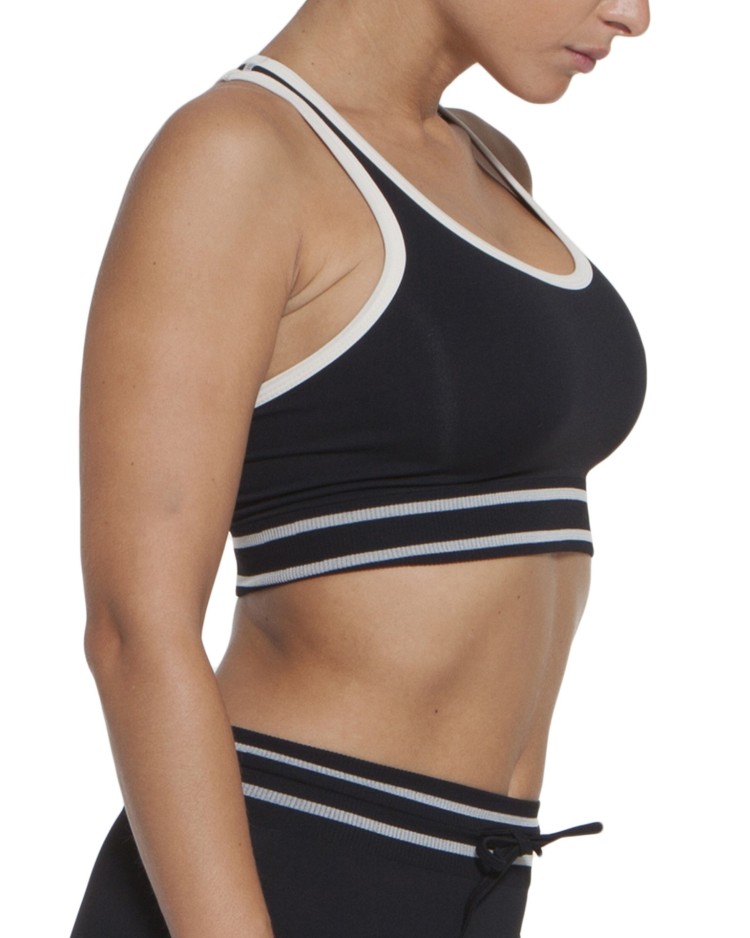 Reggiseno Active Emana Nero/Panna