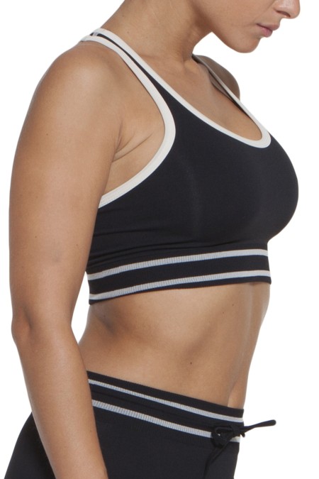 Reggiseno Active Emana Nero/Panna