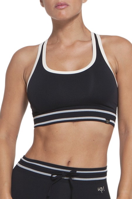 Reggiseno Active Emana Nero/Panna