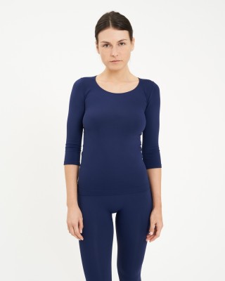 Maglia manica ¾ Scollo A Madonna Blu Copiativo 2