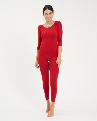 Maglia manica ¾ Scollo A Madonna Rosso ULTIMI 3 PEZZI!!