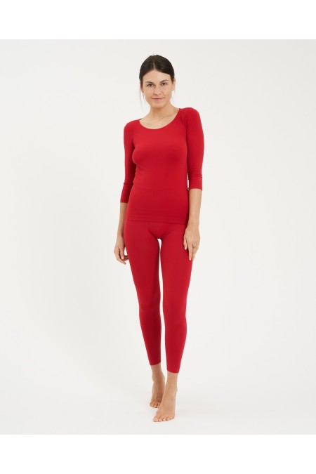 Maglia manica ¾ Scollo A Madonna Rosso ULTIMI 3 PEZZI!! Maglia manica ¾ Scollo A Madonna Rosso ULTIMI 3 PEZZI!!