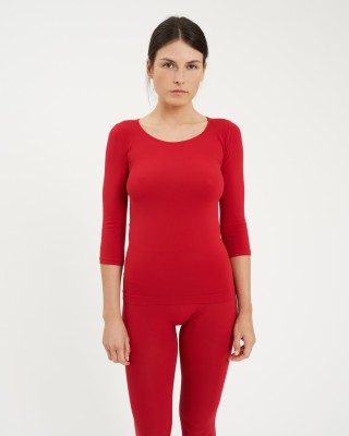 Maglia manica ¾ Scollo A Madonna Rosso ULTIMI 3 PEZZI!! 2