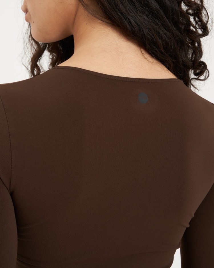 Maglia manica ¾ Scollo A Madonna Chocolate