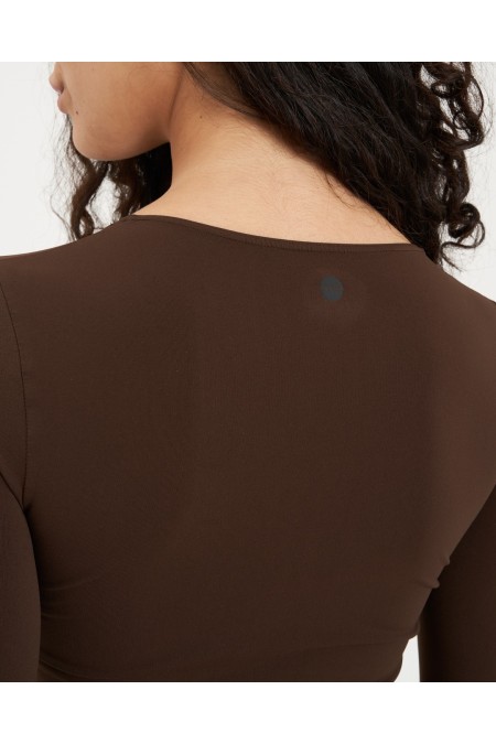 Maglia manica ¾ Scollo A Madonna Chocolate