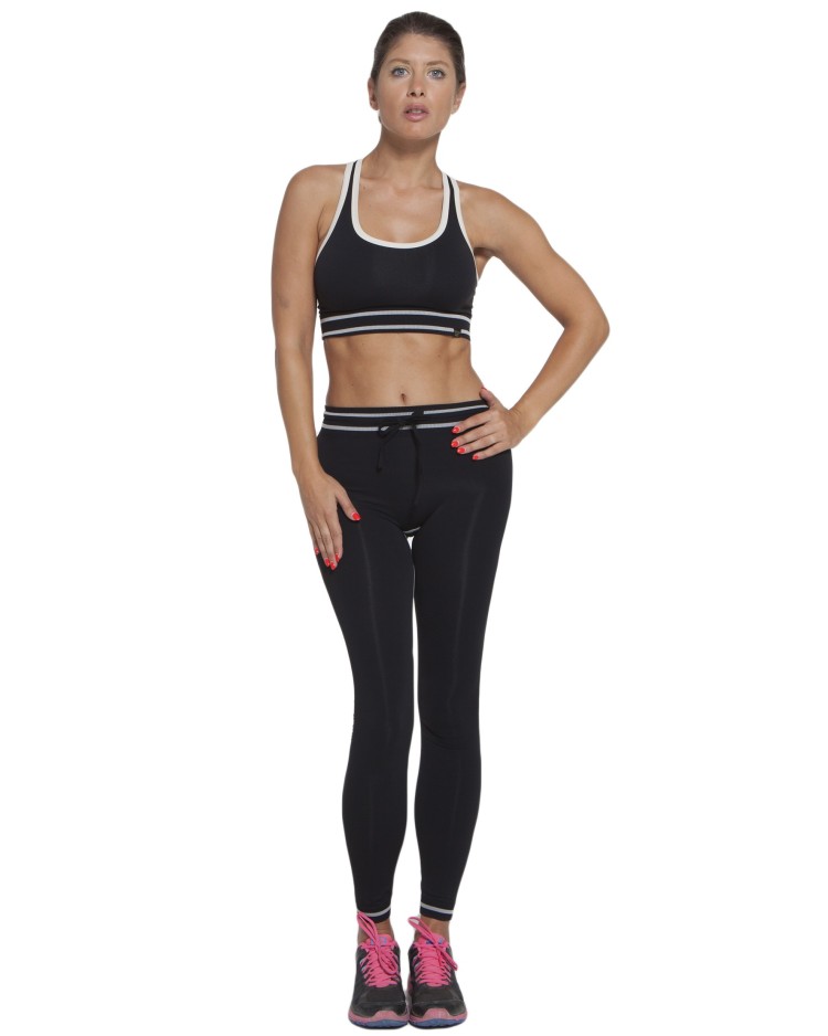 Reggiseno Active Emana Nero/Panna