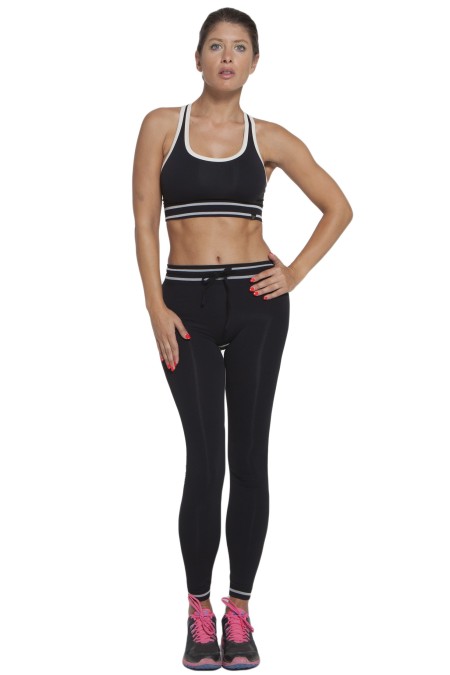 Reggiseno Active Emana Nero/Panna