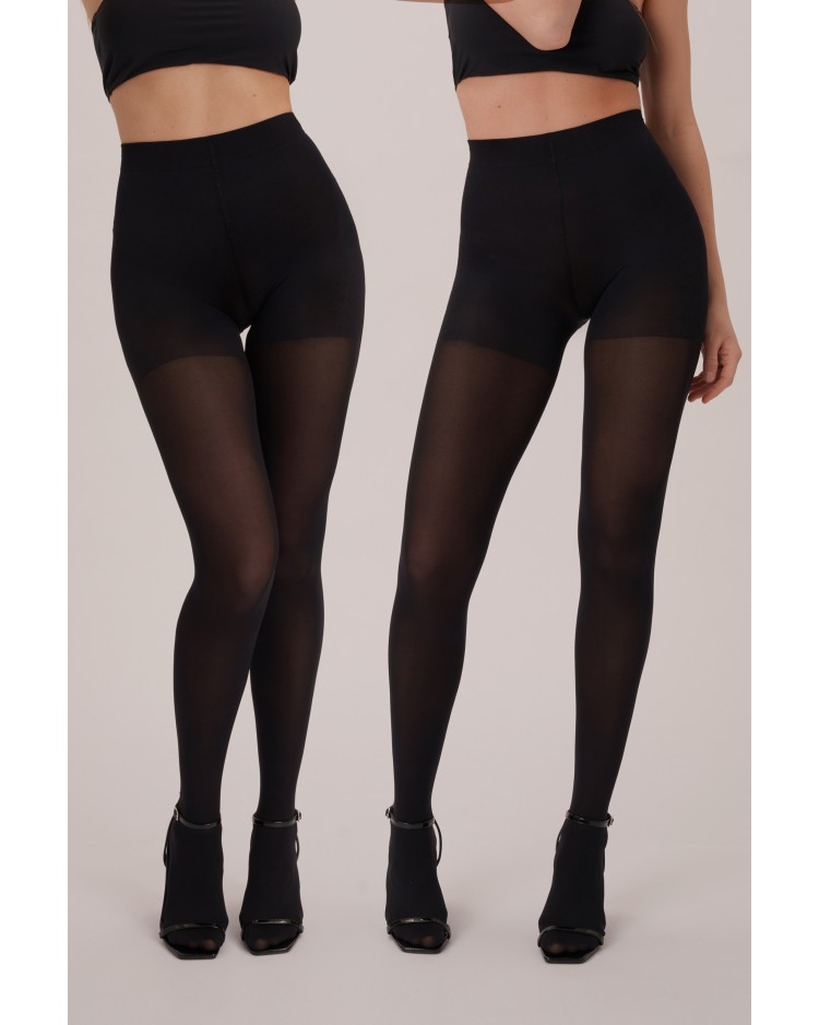 COLLANT 70 den EMANA NERO Scorta inverno