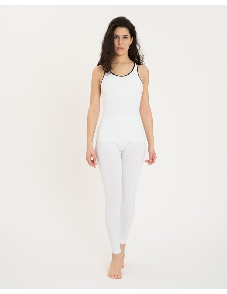 Top sport con reggiseno Active Evolution Bianco