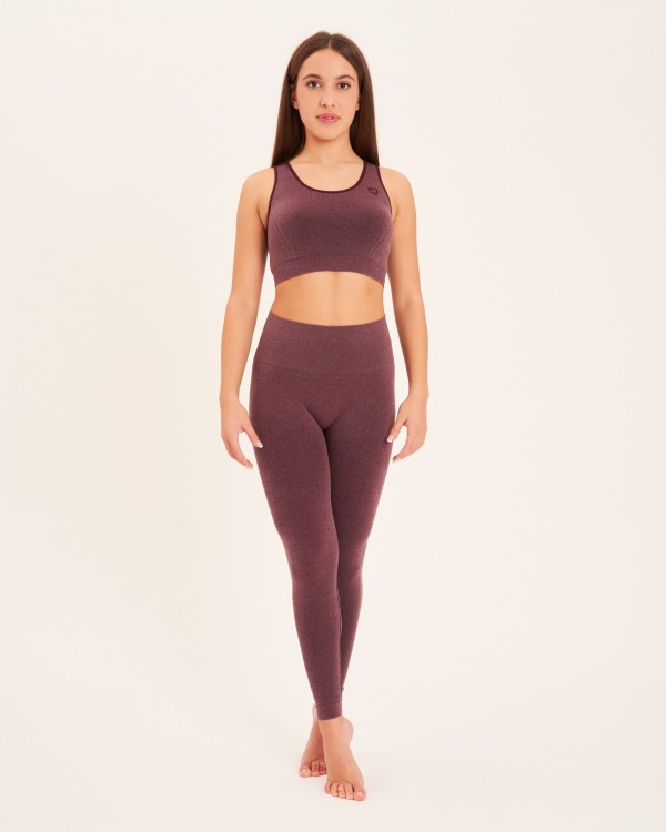 Leggings Sport  ECO a vita alta con fascione doppiato