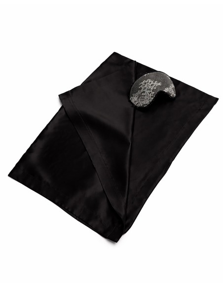 Federa con volant in seta 100% italiana