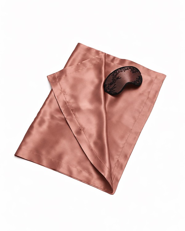 Federa con volant in seta 100% italiana