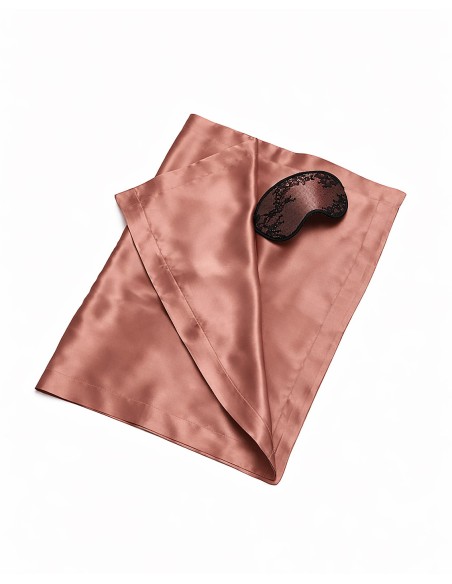 Federa con volant in seta 100% italiana