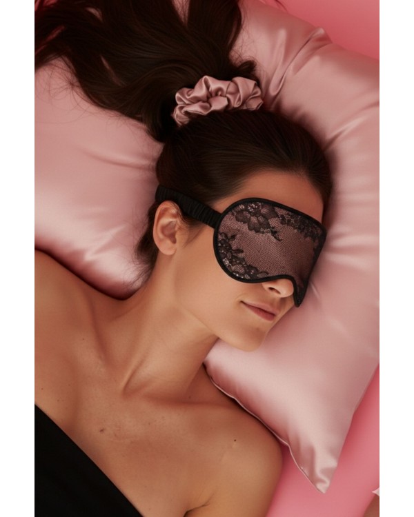 Maschera occhi in seta 100% italiana